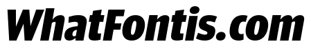 ParcloSansCondensed BlackItalic