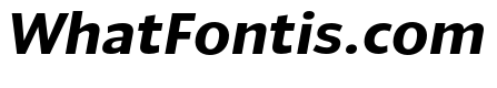 ParcloSans SemiBoldItalic