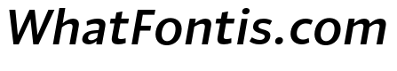 ParcloSans MediumItalic