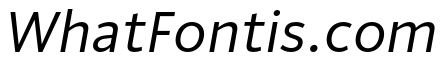 ParcloSans Italic