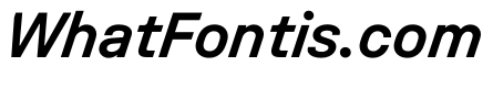 UniforaStandard SemiboldItalic Instance