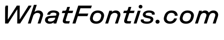 UniforaSemiexpanded MediumItalic Instance
