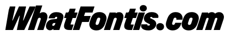 UniforaNarrow BlackItalic Instance