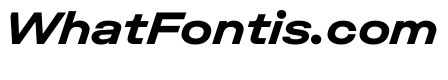UniforaExpanded BoldItalic Instance
