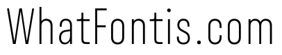 UniforaCondensed Extralight
