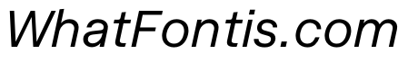 InnovatorGrotesk RegularItalic
