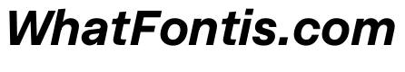 InnovatorGrotesk BoldItalic Instance