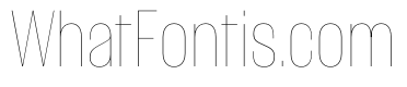 WorkhorseGothic1 Hairline Instance