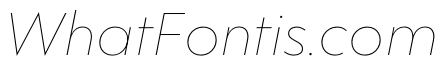 WorkhorseGeometric TextThinOblique Instance