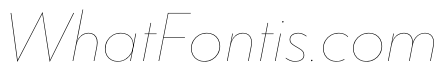 WorkhorseGeometric HairlineOblique Instance