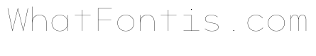 WorkhorseGeoMono Hairline Instance