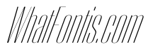 WorkhorseEmpire ExtraLightCondensedOblique Instance