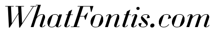 WorkhorseDidotItalic BookItalic26 Instance