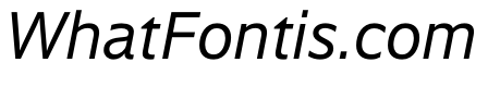 WTSaltburn Italic Instance