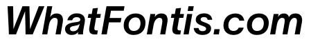 TWKLausanne 600Italic