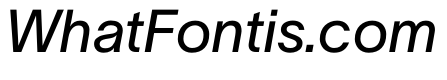 TWKLausanne 350Italic