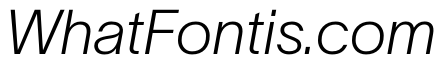 TWKLausanne 150Italic