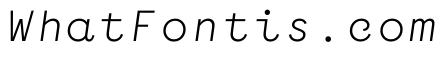 WTGartonSansOrnate SemiLightItalic