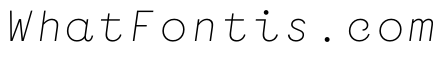 WTGartonSansOrnate LightItalic