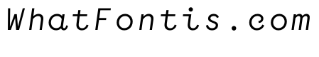 WTGartonSansOrnate Italic