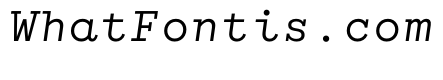 WTGartonPlain Italic