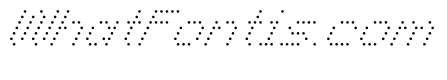 WTBleepAlpha ThinItalic