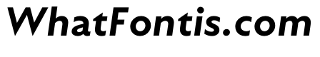 WTAptaHumanist BoldItalic