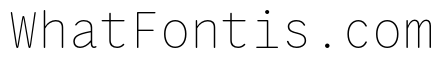 VCTRMono Thin