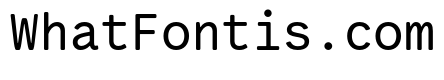 VCTRMono Regular