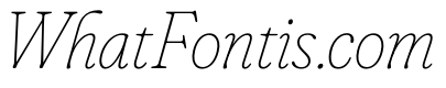 Fraunces ThinItalic Instance 0f4b917e