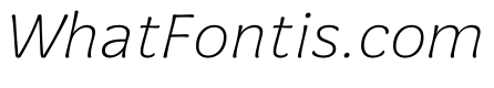Almandin ExtraLightItalic Instance