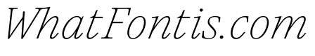 Paragraf ThinItalic