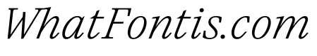 Paragraf LightItalic