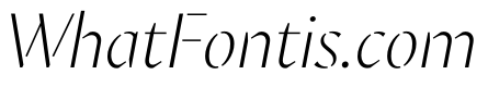MinSansStencil LightItalic