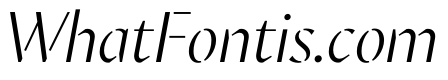 MinSansStencil BookItalic