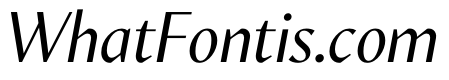MinSans RegularItalic