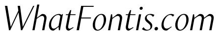 MinSans BookItalic