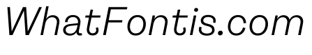 FigGrotesk BookItalic