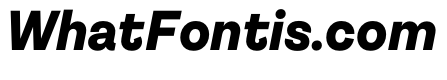 FigGrotesk BlackItalic