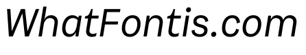 SubtilGrotesk NormalItalic