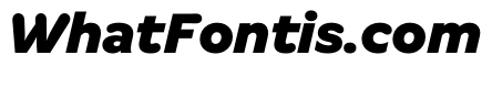 Vitamiin BlackItalic