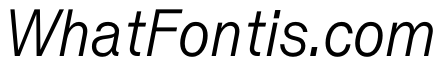 Vee LightItalic