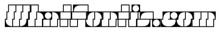 Trafarett ThinFrameZigZag