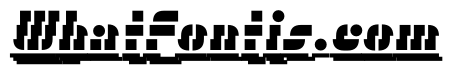 Trafarett ThickShadowZigZag