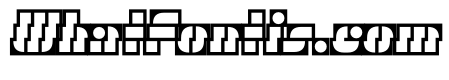 Trafarett ThickFrameZigZag