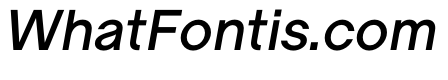 LadnaFaux MediumItalic