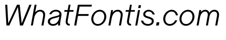 Ladna LightItalic