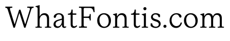 ModeratSerif Light