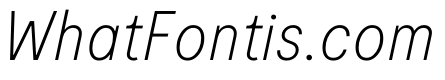 Moderat ThinItalic 254e9204