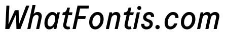 Moderat MediumItalic Ca5d5175